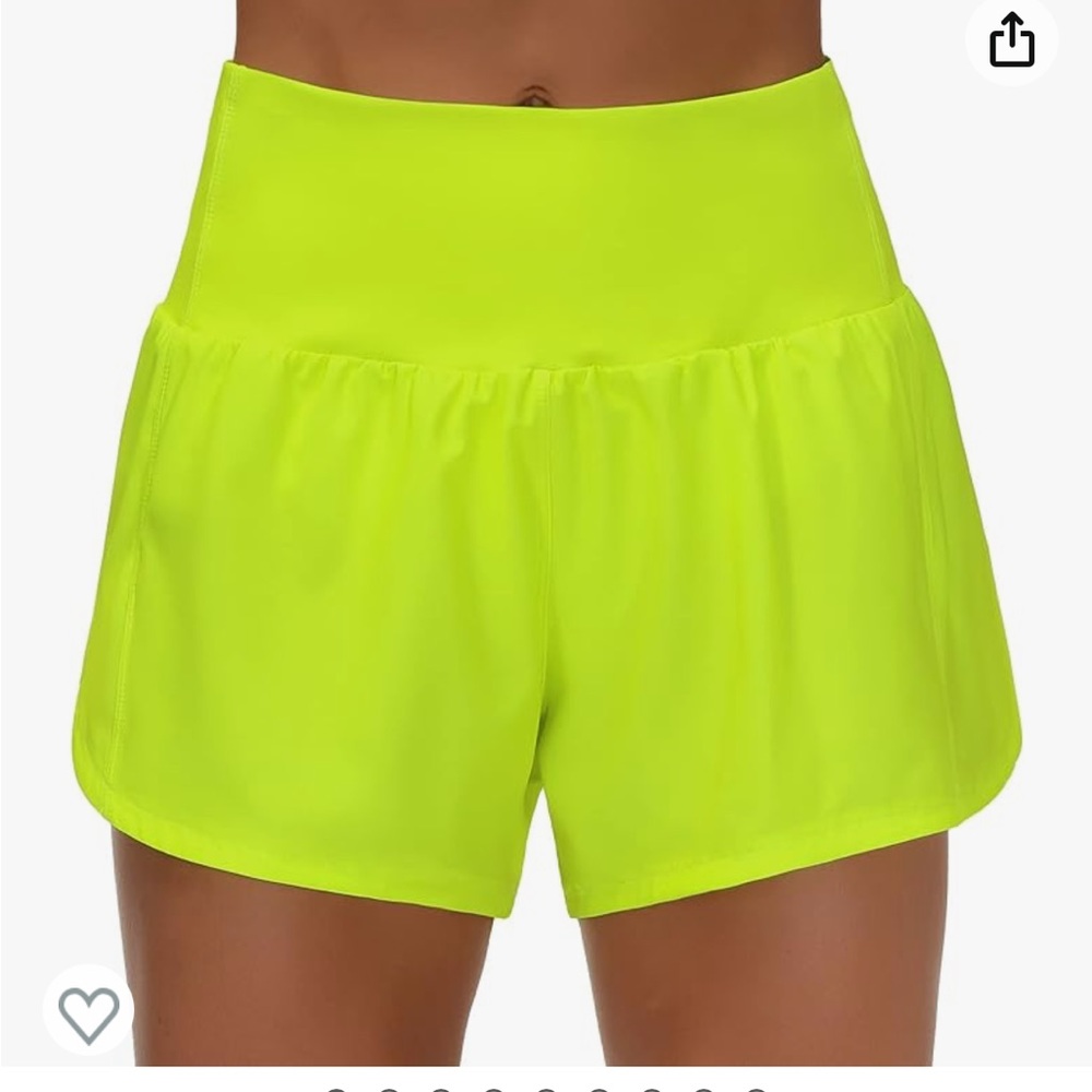 Running shorts size LG